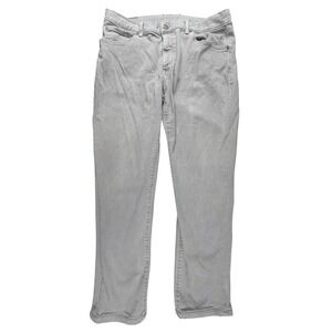 Mott & Bow Mercer Slim Mens Light Gray Stretch Denim Jeans 36x30 (28) LGRA